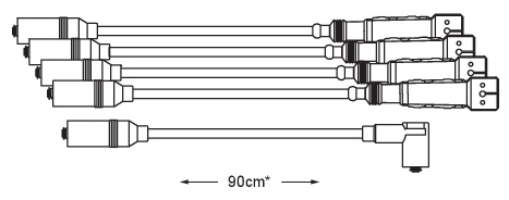 CABLE DE BUJIAS FORD ESCORT 1.6 MOT AUDI