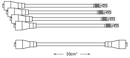 CABLE DE BUJIAS P-504 MOT M-1800