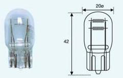 LAMPARA 12V 5W S/CULOTE COD MARELLI:392110