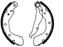 ZAPATAS FRENO CHEV ASTRA MED:200X46