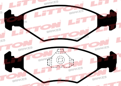 PASTILLA DE FRENO COMPETICION FIAT/VW  LAR:151.1 ALT:49.19 ESP:17MM