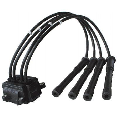 BOBINA RENAULT CLIO 2/KANGOO 16V 4 ORIF/4 CABLES LARGOS IGUALES (8200051128)