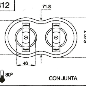 TERMOSTATO SCANIA K124/P114/R114