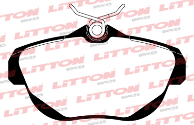 PASTILLA FRENO CITROEN C6 TRAS LAR:113.6 ALT:62.75 ESP:16.7MM