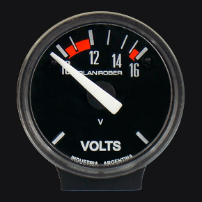 VOLTIMETRO 12V 40MM