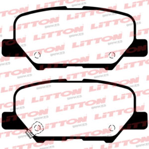 PASTILLA DE FRENO CITROEN C4  TRASERA 2012/ LAR:101.5 ALT:44.4 ESP:14.3MM