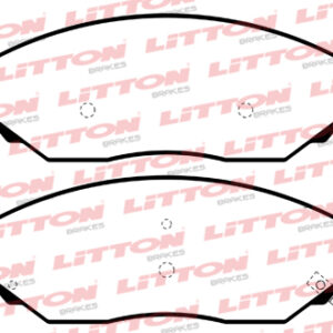 PASTILLA DE FRENO KIA SORENTO LAR:154.8 ALT:60 ESP:17.3MM