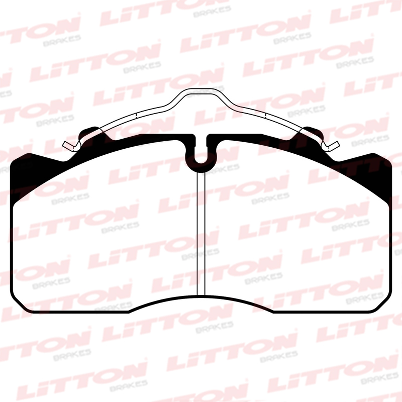 PASTILLA DE FRENO M-BENZ 712/812/914 LAR:175.5 ALT:85.5 ESP:26MM